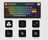  Bàn phím cơ AKKO PC75B Plus v2 Black&Gold (Multi-modes / Hotswap / RGB / Top mount) 