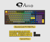  Bàn phím cơ AKKO PC98B Plus Black&Gold (Multi-modes / Hotswap / RGB / Top mount) 