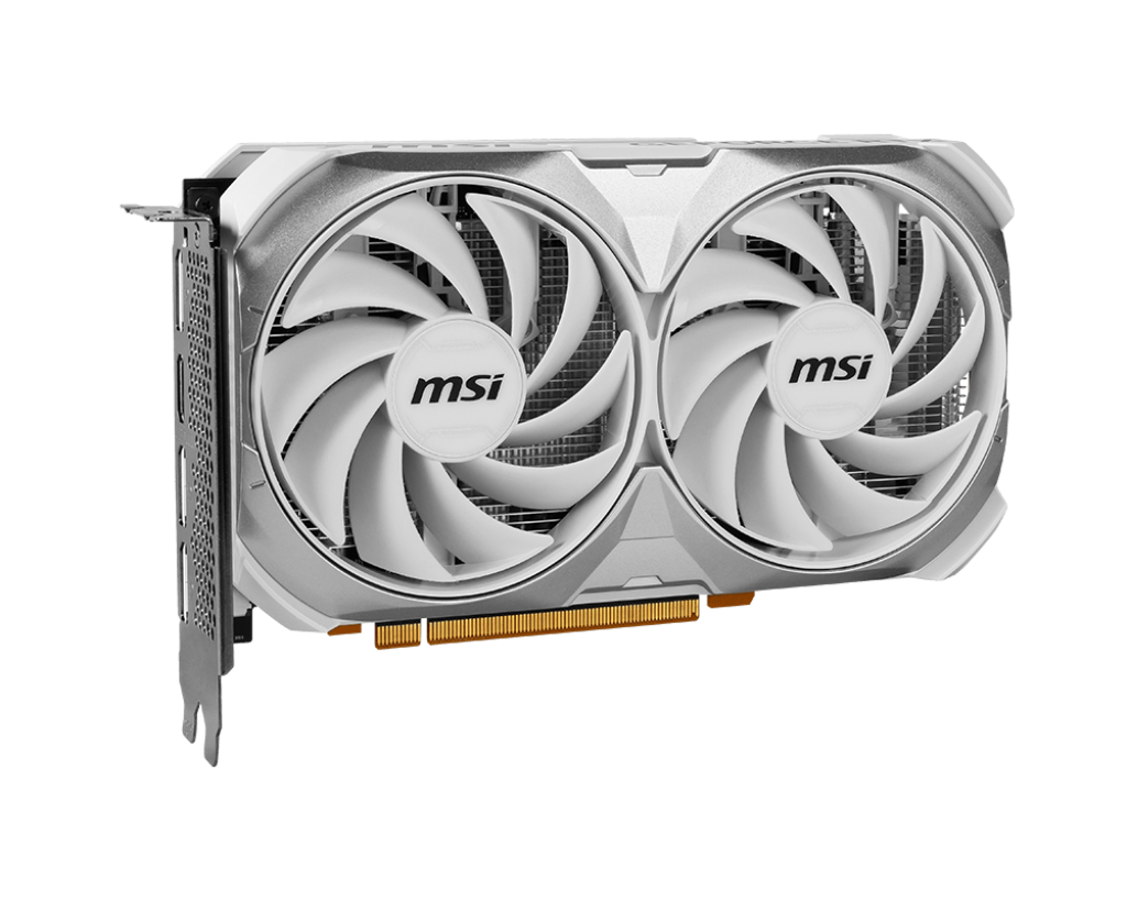 MSI RTX 4060 VENTUS 2X WHITE 8G OC 中古 MSI GeForce RTX™ 4060 VENTUS 2X WHITE 8G GDDR6 Graphics card