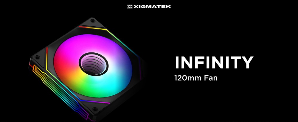 XIGMATEK INFINITY 120mm (EN44564) - RGB FIXED