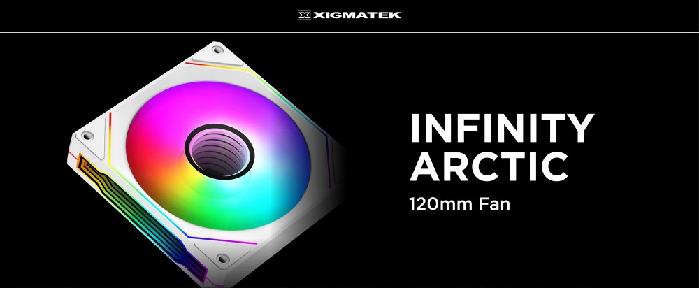  XIGMATEK INFINITY ARTIC 120mm (EN44571) - RGB FIXED 