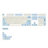  AKKO Keycap set – Akko Lemon Bear (PBT Dye-subbed / OEM profile / 122 nút) 