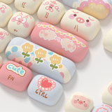  AKKO Keycap set – Piggy Party Cute (PBT Dye-subbed / MOG profile / 139 nút) 