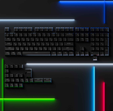  AKKO ASA Shine-Through Keycap set – Black (Xuyên LED / ASA profile / 131 nút) 