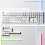  AKKO ASA Shine-Through Keycap set – White (Xuyên LED / ASA profile / 131 nút) 
