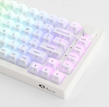 AKKO Clear Keycaps Set v2 – White (PC / ASA profile / 155 nút) 