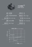  AKKO CS Switch – POM Silver (45 switch) 