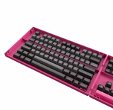  AKKO Keycap set – Black & Rose (PBT Double-Shot/ASA profile/197 nút) 