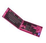  AKKO Keycap set – Black & Rose (PBT Double-Shot/ASA profile/197 nút) 