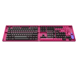  AKKO Keycap set – Black & Rose (PBT Double-Shot/ASA profile/197 nút) 