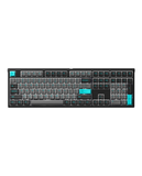 Bàn phím cơ MonsGeek MG108 Black & Cyan (White LED / AKKO cs switch) 
