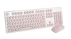  Bộ Bàn Phím Chuột Không Dây Rapoo X260S - Pink 
