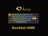  Bàn phím cơ AKKO 3068B Black&Gold (Multi-modes / Hotswap / Foam tiêu âm / TTC sw) 