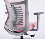  Ghế công thái học ergonomic WARRIOR – Hero series – WEC502 Gray & Pink 