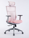  Ghế công thái học ergonomic WARRIOR – Hero series – WEC502 Gray & Pink 