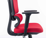  Ghế công thái học ergonomic WARRIOR – Hero series – WEC509 Black/Red 