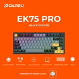  BÀN PHÍM DAREU EK75 PRO (Black Golden) 