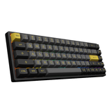  Bàn phím cơ AKKO 3068B Multi-modes Black Gold (Bluetooth 5.0 / Wireless 2.4Ghz / Hotswap / Foam tiêu âm / AKKO CS Jelly sw) 