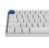  Bàn phím cơ AKKO 3068B Plus Blue on White (Bluetooth 5.0 / Wireless 2.4Ghz / Hotswap / Foam tiêu âm / AKKO CS Jelly Sw) 