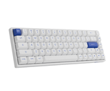  Bàn phím cơ AKKO 3068B Plus Blue on White (Bluetooth 5.0 / Wireless 2.4Ghz / Hotswap / Foam tiêu âm / AKKO CS Jelly Sw) 