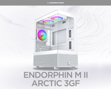  XIGMATEK ENDORPHIN M II ARTIC 3GF (EN43895) - GAMING M-ATX, KÈM 03 FAN XIGMATEK G20F 