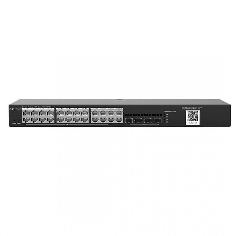  Switch Ruijie Reyee RG-NBS3100-24GT4SFP 24-Port Gigabit L2 Managed  Switch 