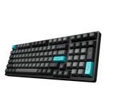  Bàn phím cơ AKKO 3098N Multi-modes Black & Cyan (Bluetooth 5.0 / Wireless 2.4Ghz / Hotswap / Foam tiêu âm / TTC sw) 