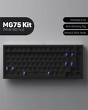  KIT bàn phím cơ AKKO MonsGeek MG75 Black (Dual Mode / Hotswap 5 pin) 