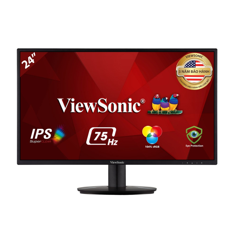 Màn hinh ViewSonic VA2418-SH/ SH-2 24inch FHD IPS – Mai Hoàng