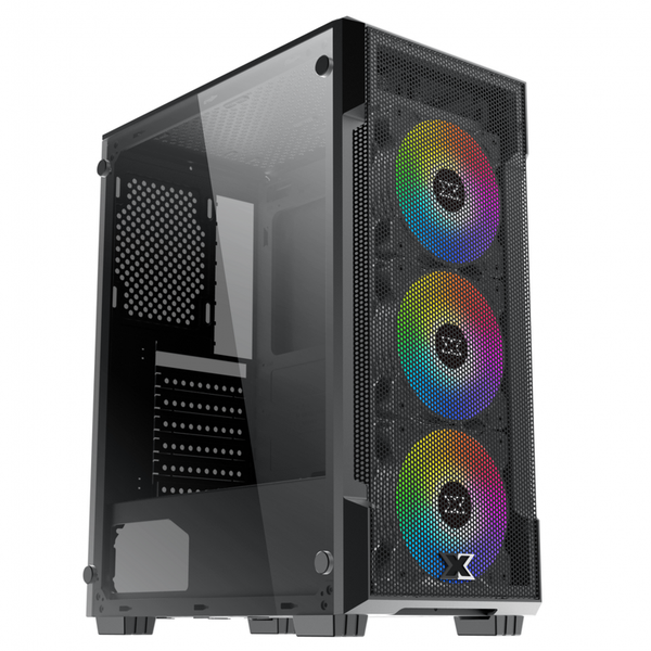 XIGMATEK VENTUS 3FC (EN46126) - GAMING ATX, KÈM 03 FAN XIGMATEK X20C R ...