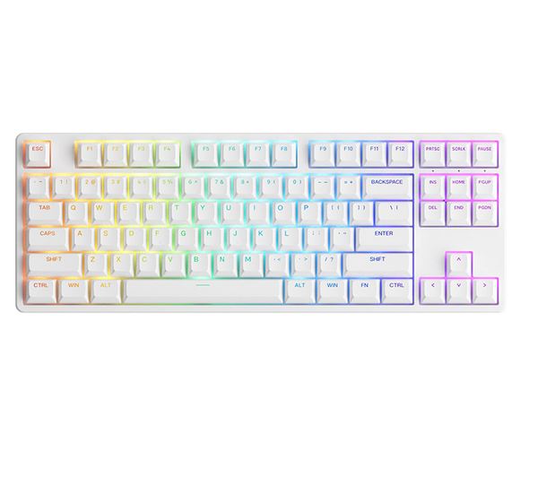 BÀN PHÍM AKKO 5087 RGB ASA – WHITE (FOAM TIÊU ÂM / HOTSWAP / AKKO CS J ...