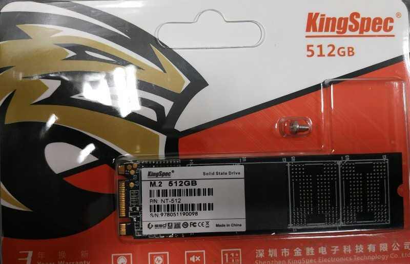 Ổ CỨNG SSD KINGSPEC 512GB NT-512 M2 – Mai Hoàng