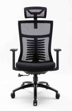  Ghế công thái học ergonomic WARRIOR – Hero series – WEC502 Plus Black 