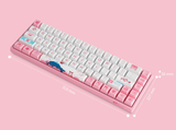  Bàn phím cơ AKKO 3068B Plus World Tour Tokyo R2 (Bluetooth 5.0 / Wireless 2.4Ghz / Hotswap / Foam tiêu âm / AKKO CS Jelly Pink) 