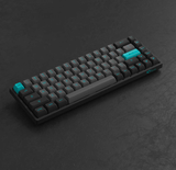  Bàn phím cơ AKKO 3068B Plus Black&Cyan (Bluetooth 5.0 / Wireless 2.4Ghz / Hotswap / Foam tiêu âm / AKKO CS Jelly Pink) 
