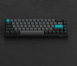  Bàn phím cơ AKKO 3068B Plus Black&Cyan (Bluetooth 5.0 / Wireless 2.4Ghz / Hotswap / Foam tiêu âm / AKKO CS Jelly Pink) 