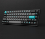  Bàn phím cơ AKKO 3068B Plus Black&Cyan (Bluetooth 5.0 / Wireless 2.4Ghz / Hotswap / Foam tiêu âm / AKKO CS Jelly Pink) 