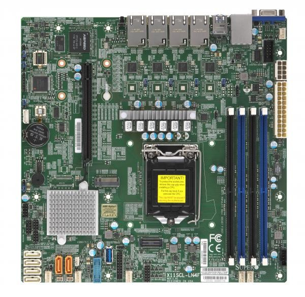  Supermicro MBD-X11SCL-LN4F-o (BOX) 