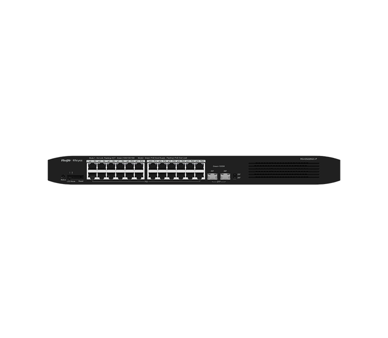  Switch Ruijie Reyee RG-ES226GC-P 26-Port Gigabit Smart POE 