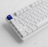 Bàn phím cơ AKKO 3098N Multi-modes Blue on White (Bluetooth 5.0 / Wireless 2.4Ghz / Hotswap / Foam tiêu âm / TTC switch) 