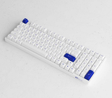  Bàn phím cơ AKKO 3098N Multi-modes Blue on White (Bluetooth 5.0 / Wireless 2.4Ghz / Hotswap / Foam tiêu âm / TTC switch) 