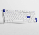  Bàn phím cơ AKKO 3098B Multi-modes Blue on White (Bluetooth 5.0 / Wireless 2.4Ghz / Hotswap / Foam tiêu âm / AKKO CS Jelly switch) 