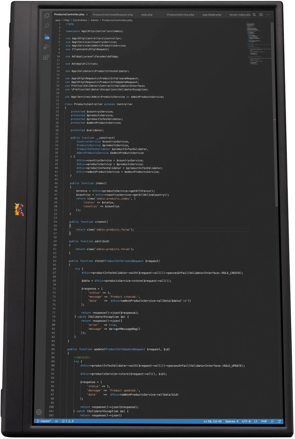 Supports Vertical Layout 1