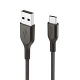  Cáp sạc USB Type C Belkin Playa vỏ dù, 1m - 2m - Hàng Chính Hãng - Bảo Hành 2 Năm 
