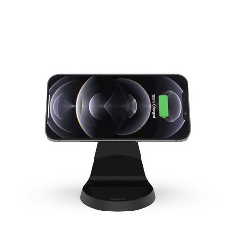  Đế sạc không dây BOOSTCHARGE Magnetic Belkin 7.5W loại đứng cho iPhone 12, iPhone 13 - WIB003bt 