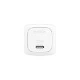  Adapter sạc nhanh 20W USB-C PD Wall Charger Belkin - Màu trắng (tương thích iPhone 17 Series) 