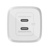  Sạc nhanh BOOSTCHARGE PRO GaN Belkin 65W - 2 cổng USB-C PD 3.0 PPS 