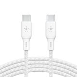  Cáp sạc nhanh USB Type C - C BOOSTCHARGE Belkin 100W vỏ dù, 2M 