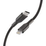  Cáp sạc nhanh Lightning to USB-C Belkin Playa vỏ dù, 1m  2m PM1004 