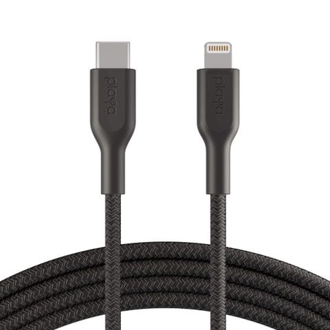  Cáp sạc nhanh Lightning to USB-C Belkin Playa vỏ dù, 1m  2m PM1004 
